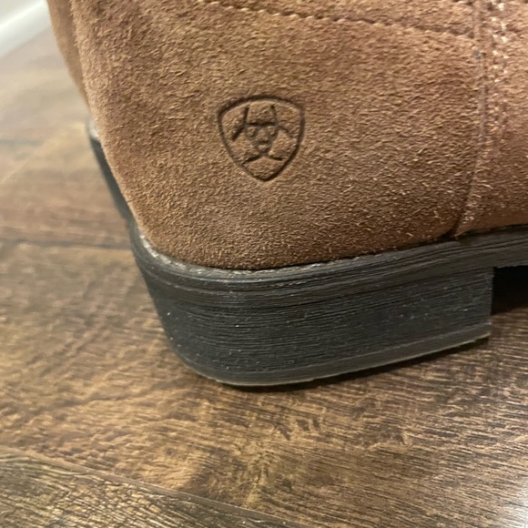 Ariat Farrah Fringe Western Boot, Brown Suede Over the Knee, 9M - Picture 8 of 16